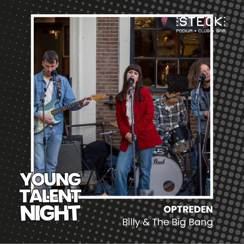 24 10 11 Young Talent Night Billy The Big Bang Post