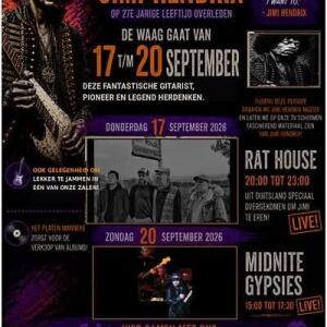 Hommage aan Hendrix door Midnite Gypsies