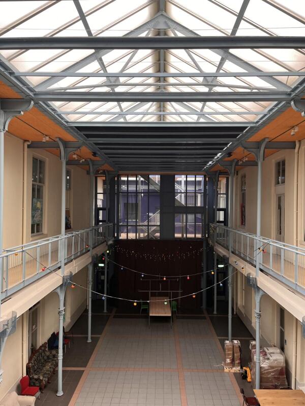 Pop-up podium de Westvest